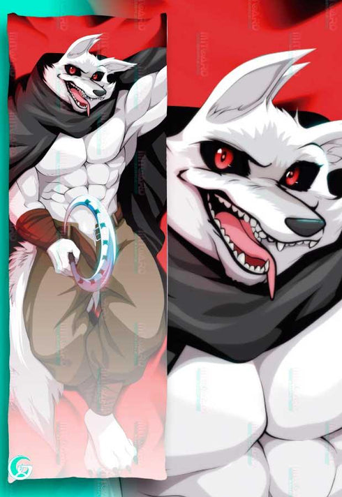 Death - The wolf Body pillow case Mitgard-Knight